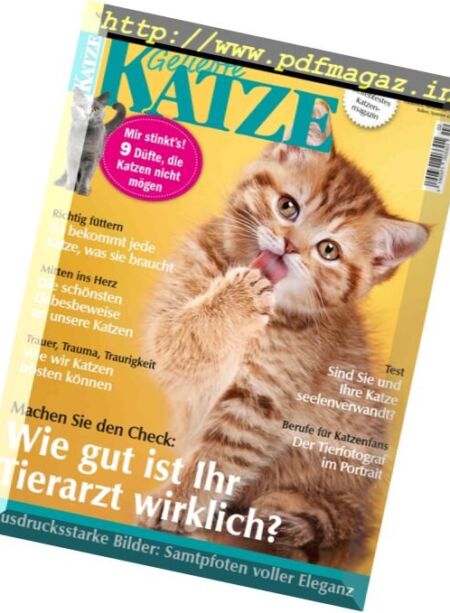 Geliebte Katze – Februar 2017 Cover