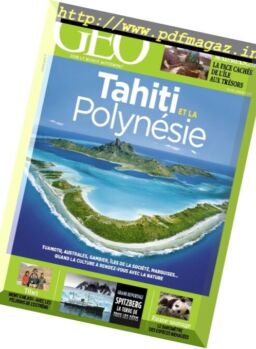 Geo France – Janvier 2017
