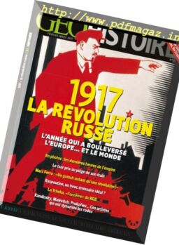 Geo Histoire – Fevrier-Mars 2017