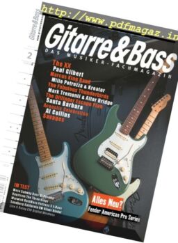 Gitarre & Bass – Februar 2017