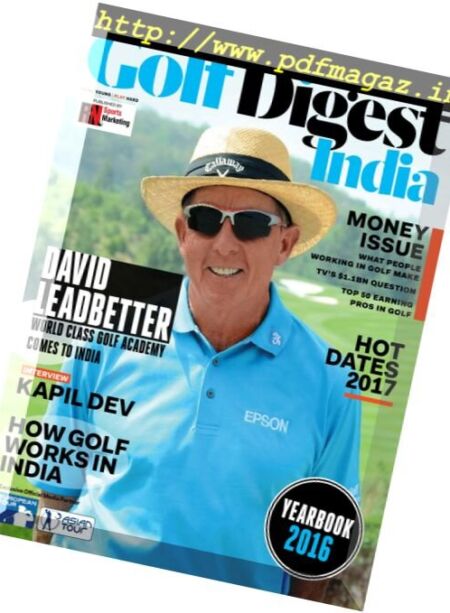 Golf Digest India – February 2017 Cover
