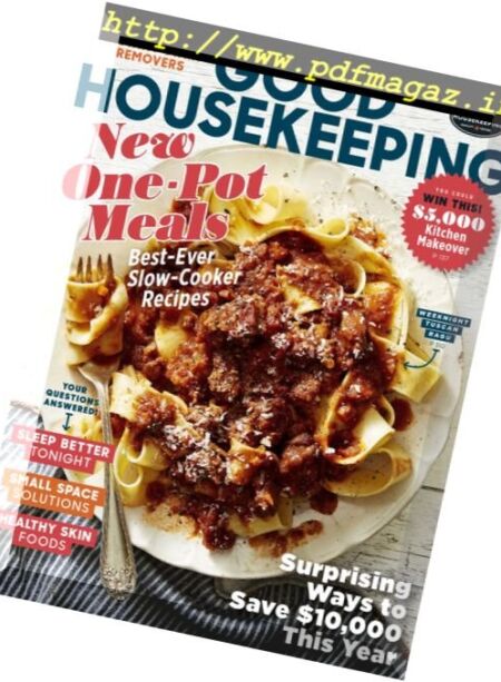 Good Housekeeping USA – February 2017 Cover