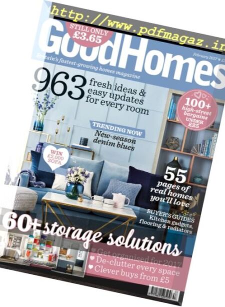 GoodHomes UK – February 2017 Cover