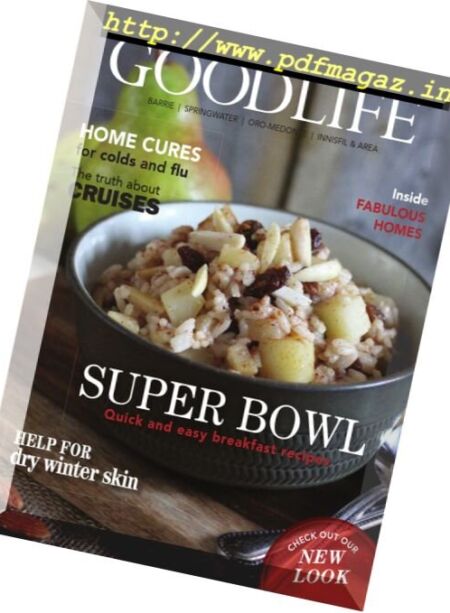 GoodLife Barrie – January-February 2017 Cover