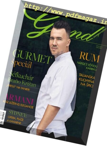 Grand Magazine – September-October 2016 Cover