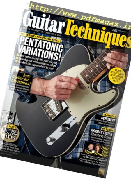 Guitar Techniques – February 2017 Cover