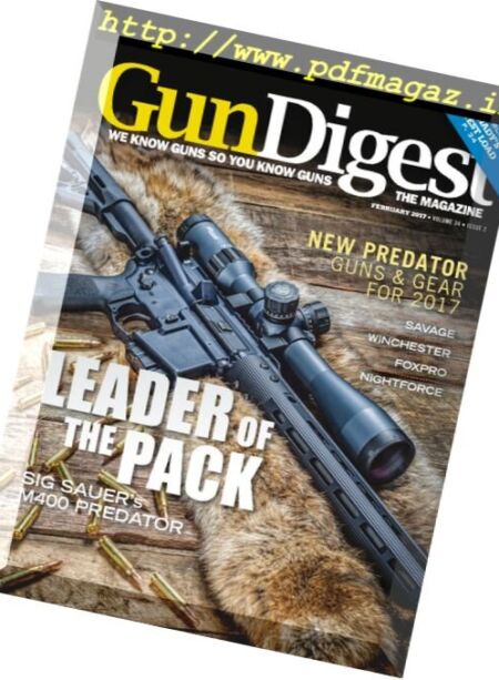 Gun Digest – February 2017 Cover