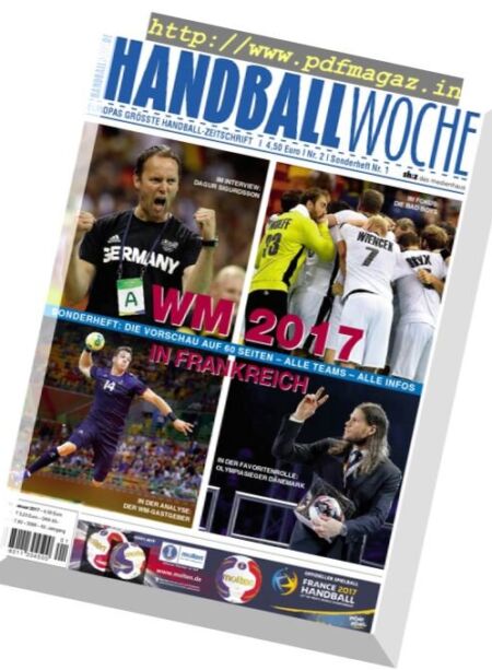 Handballwoche – 10 Januar 2017 Cover