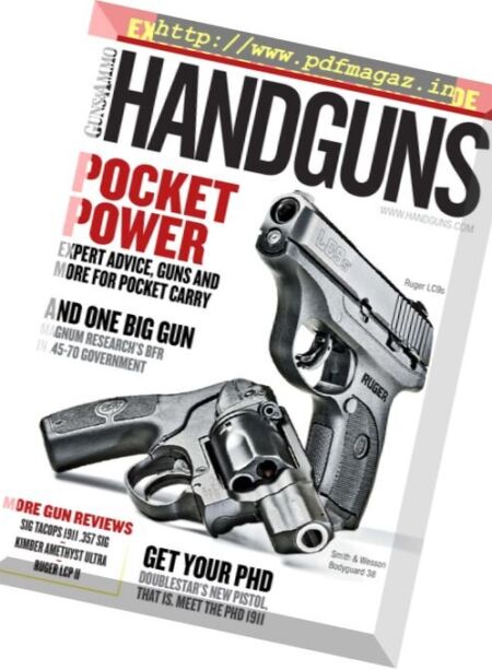 Handguns – February-March 2016 Cover