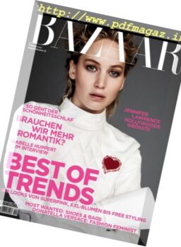 Harper’s Bazaar Germany – Februar 2017