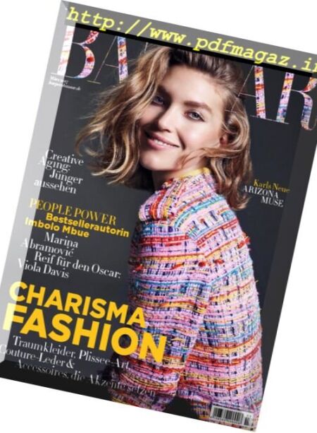 Harper’s Bazaar Germany – Marz 2017 Cover