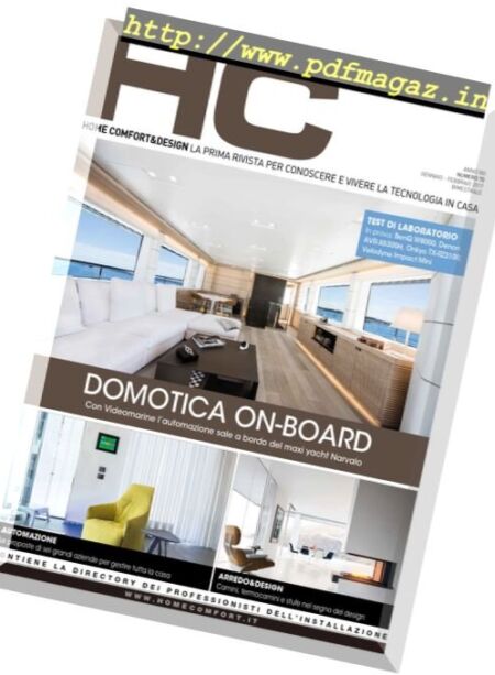 HC Home Comfort & Design – Gennaio-Febbraio 2017 Cover