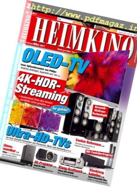 Heimkino – Februar-Marz 2017 Cover