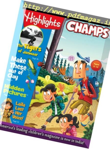 Highlights Champs – January 2017 Cover
