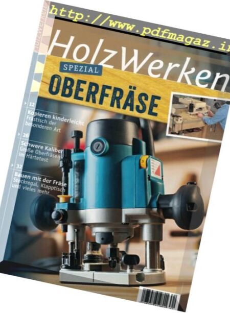 HolzWerken – Router-Special – Winter 2016 Cover