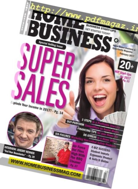 Home Business – January 2017 Cover