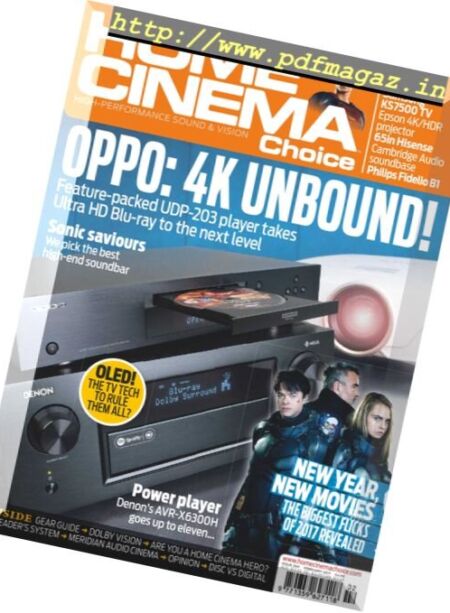 Home Cinema Choice – February 2017 Cover