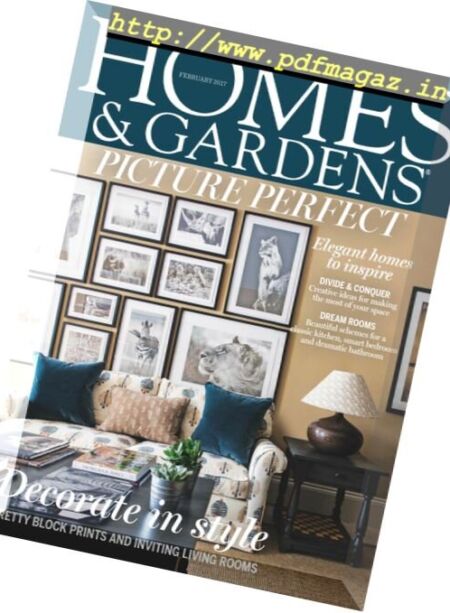 Homes & Gardens UK – February 2017 Cover