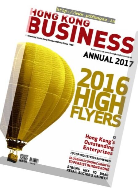 Hong Kong Business – Annual 2017 Cover