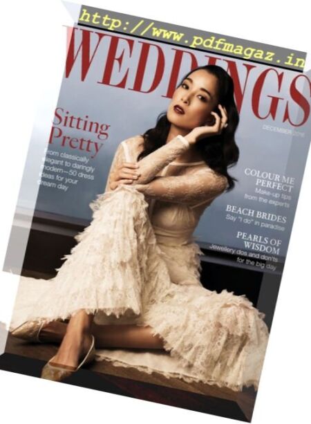 Hong Kong Tatler Weddings – December 2016 Cover