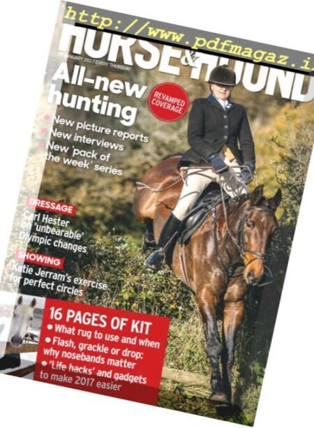 Horse & Hound – 19 January 2017 Cover