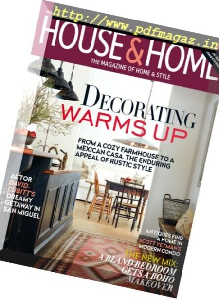 House & Home – February 2017 Cover