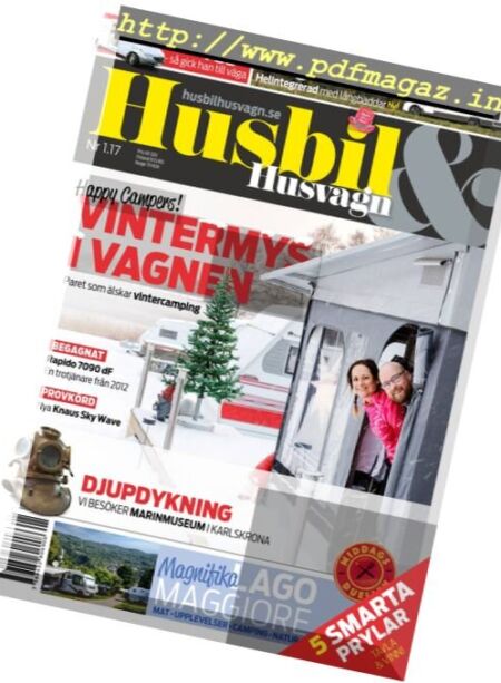 Husbil & Husvagn – Nr.1, 2017 Cover