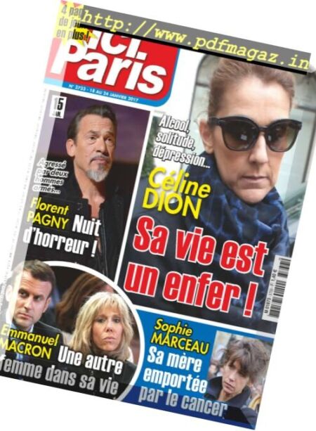 Ici Paris – 18 au 24 Janvier 2017 Cover