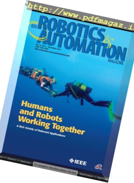 IEEE Robotics & Automation – December 2016 Cover