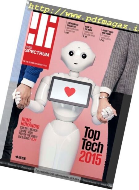 IEEE Spectrum International – January 2015 Cover