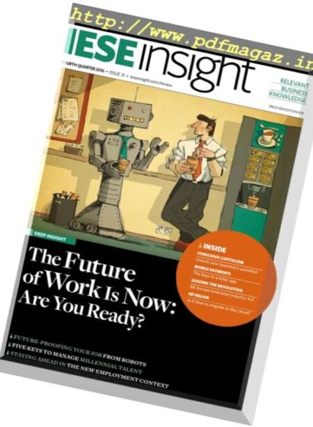 IESE Insight – Fourth Quarter 2016 Cover