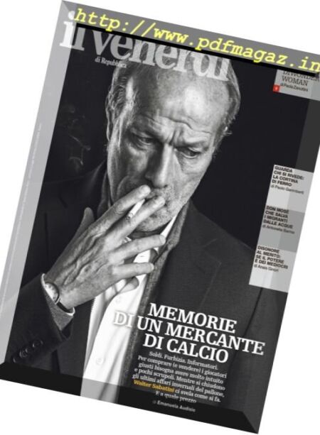 Il Venerdi di Repubblica – 20 Gennaio 2017 Cover