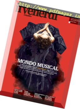 Il Venerdi di Repubblica – 23 Dicembre 2016