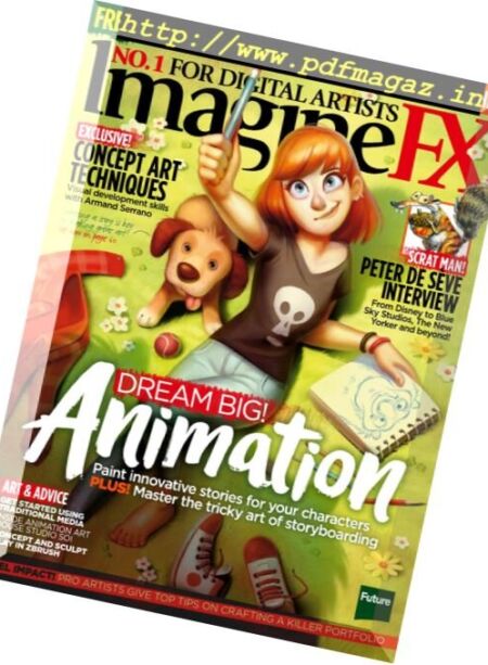 ImagineFX – March 2017 Cover