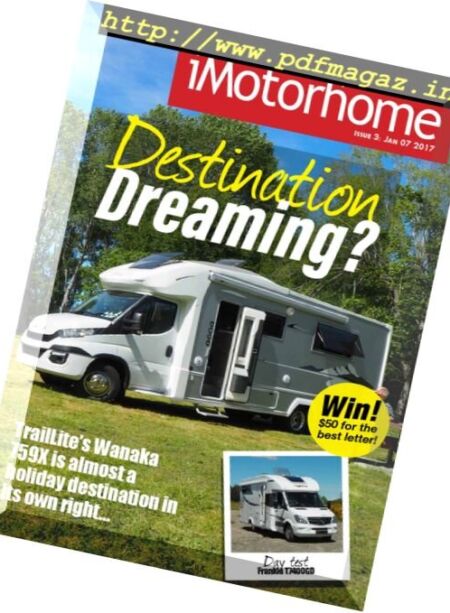 iMotorhome New Zealand – 7 January 2017 Cover