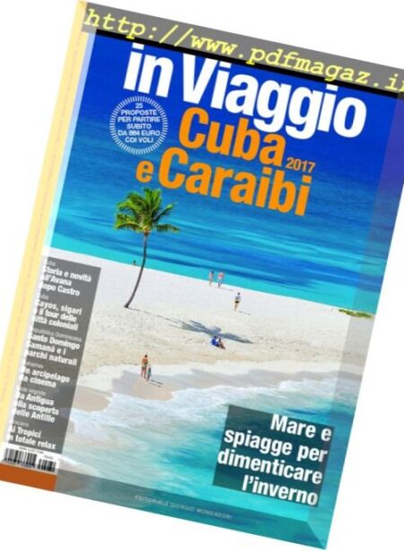 in Viaggio – Gennaio 2017 Cover