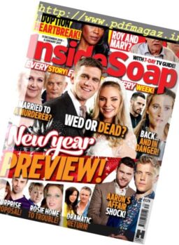 Inside Soap UK – 31 December 2016