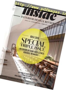 Inside.Interior Design Review – November 2016-February 2017