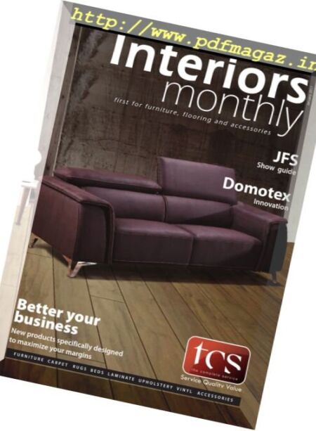 Interiors Monthly – January 2017 Cover