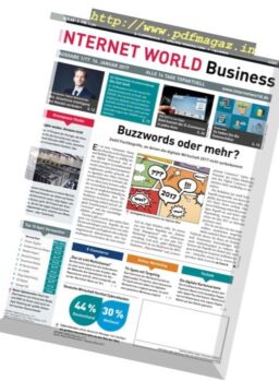 Internet World Business Germany – 16 Januar 2017