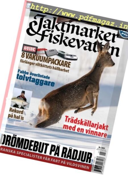 Jaktmarker & Fiskevatten – Nr.1 2017 Cover