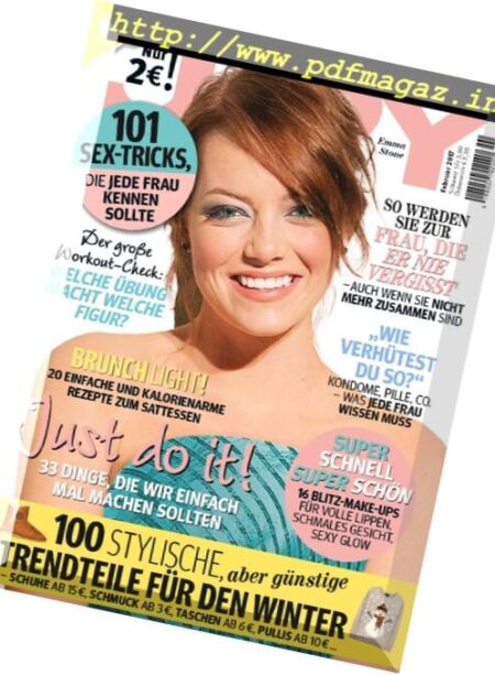 Joy Germany – Februar 2017 Cover