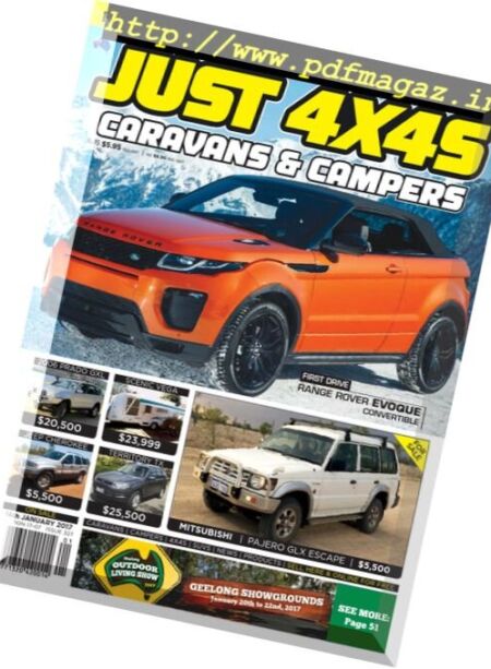 Just 4X4S – January 2017 Cover