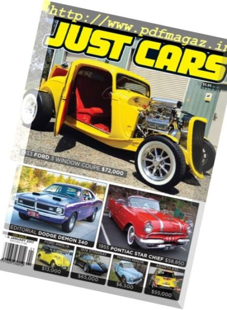 Just Cars – January 2017 Cover