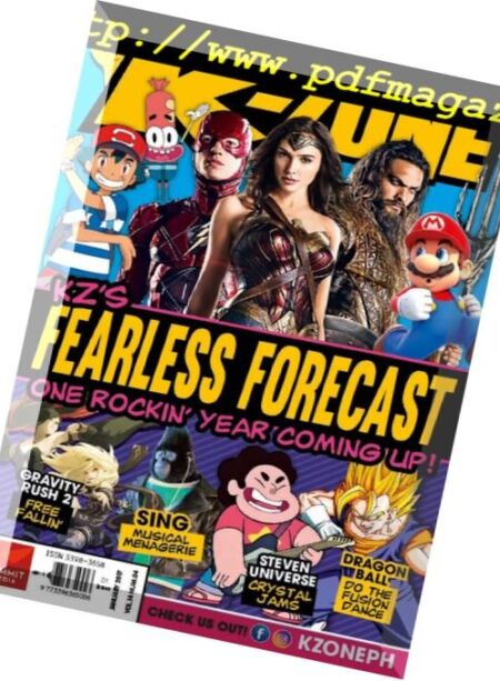 K-Zone Philippines – January 2017 Cover