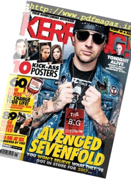 Kerrang! – 7 January 2017 Cover