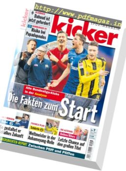 Kicker – 19 Januar 2017