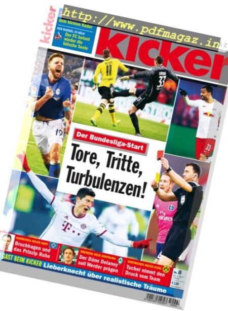 Kicker – 23 Januar 2017 Cover