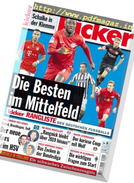 Kicker – 5 Januar 2017 Cover