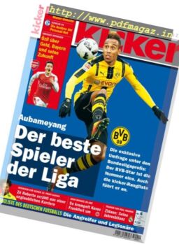 Kicker – 9 Januar 2017